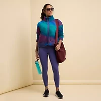 Xersion Womens Midweight Novelty Sherpa Softshell Jacket