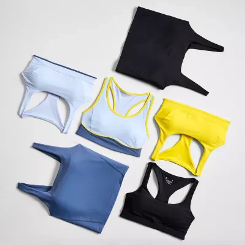 Xersion EverContour+ Womens Medium Support Sports Bra 384364