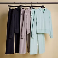 Xersion Womens Scuba Luxe Hooded Half Zip Pullover