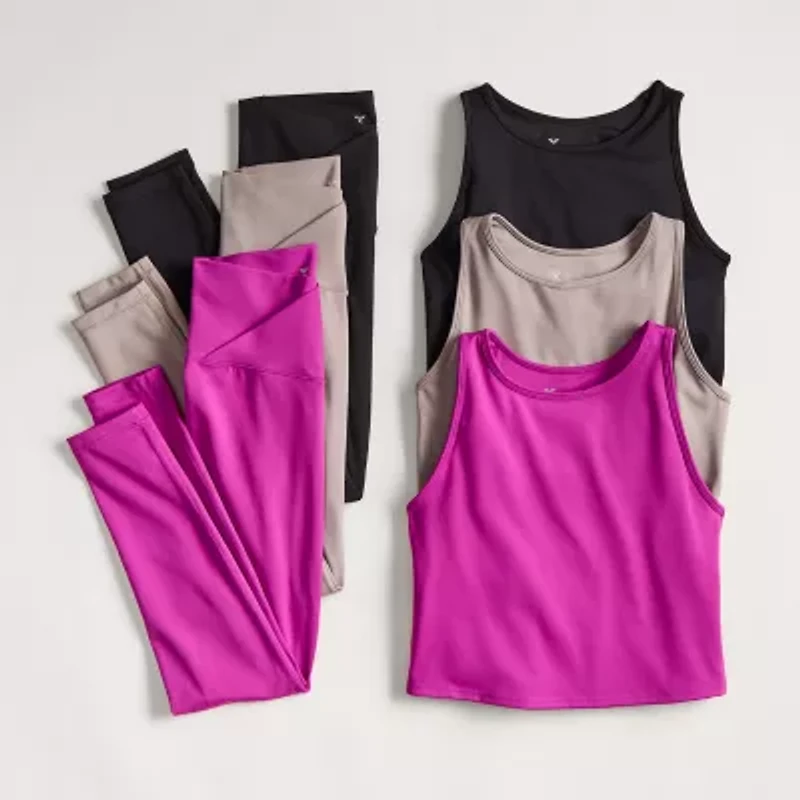 Xersion Womens EverUltra Quick Dry High Rise 25" 7/8 Ankle Legging