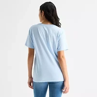 Grayson Threads, The Label Womens Juniors Short Sleeve Cinnamoroll Graphic T-Shirt
