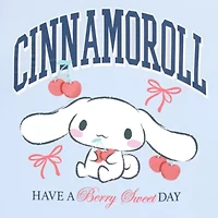 Grayson Threads, The Label Womens Juniors Short Sleeve Cinnamoroll Graphic T-Shirt