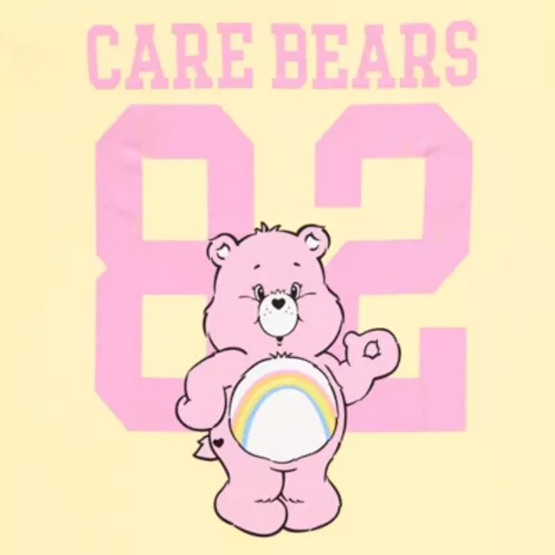 Grayson Threads, The Label Womens Juniors Crew Neck Short Sleeve Care Bears Graphic T-Shirt