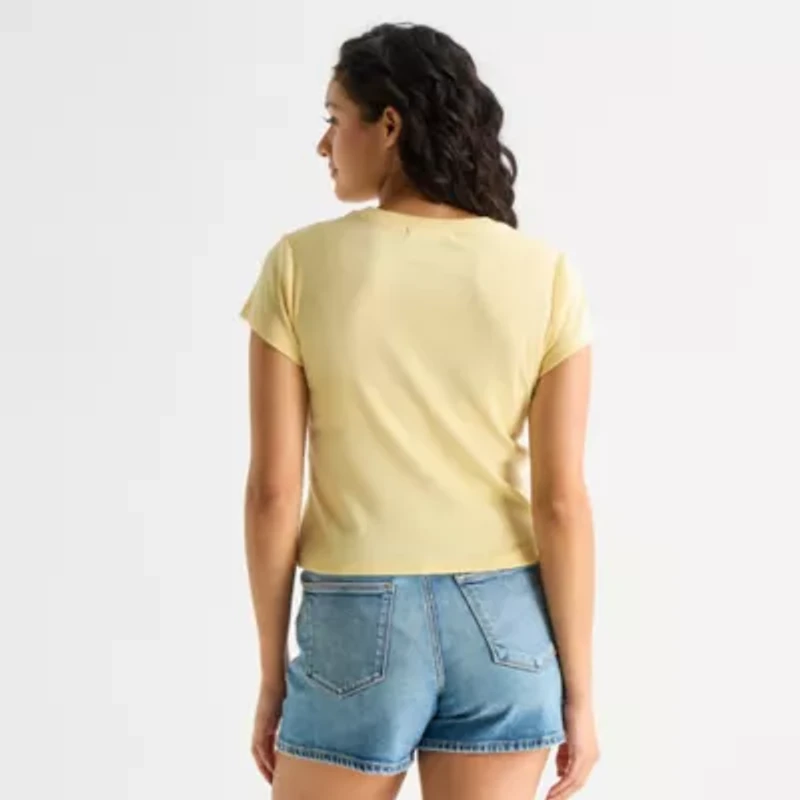 Duck Baby Tee Womens Crew Neck Short Sleeve Graphic T-Shirt