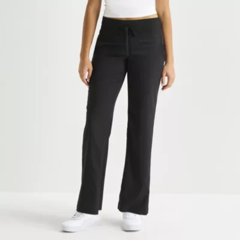 Arizona Womens Juniors Straight Mid Rise Lounge Pant