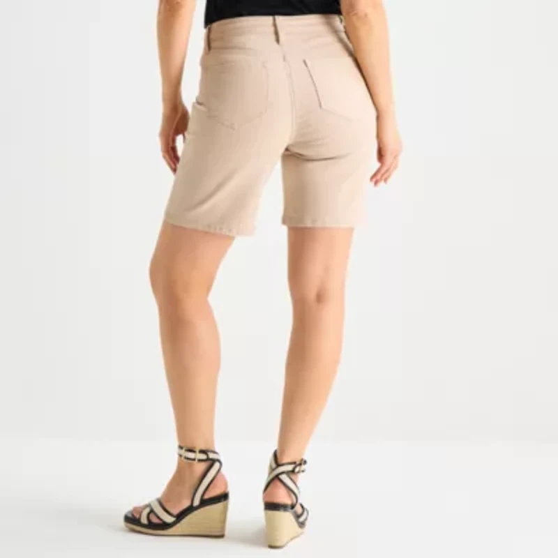 Liz Claiborne Lana Womens Denim Short