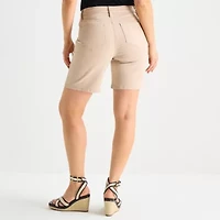 Liz Claiborne Lana Womens Denim Short