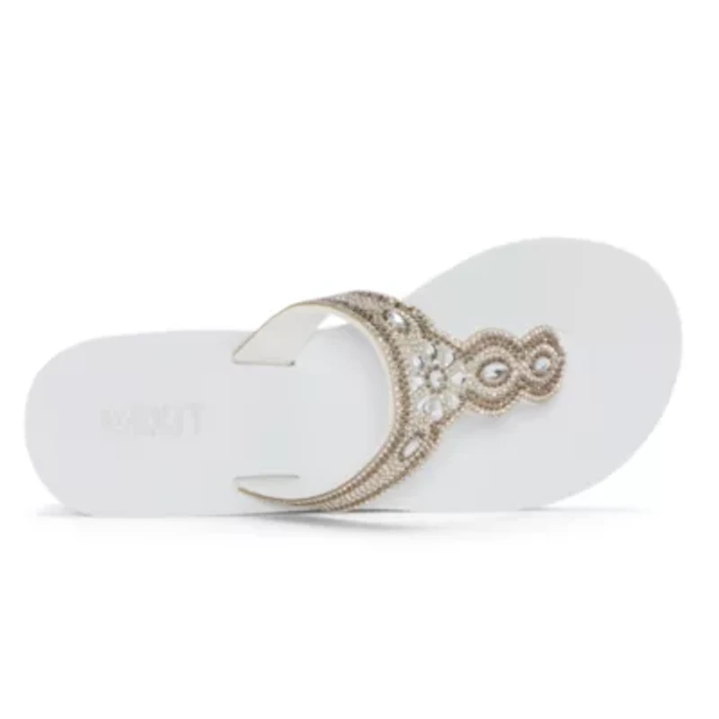 Mixit Womens Medallion Wedge Sandals