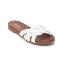 Mia Girl Womens Neutrals Slide Sandals