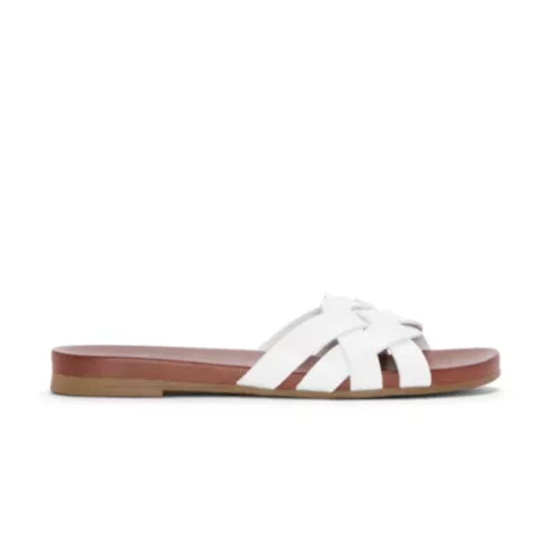 Mia Girl Womens Neutrals Slide Sandals