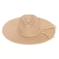 JS Jessica Simpson Stripe Shimmer Womens Floppy Hat