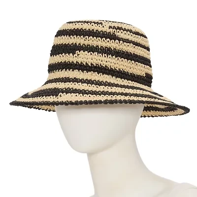 SOL and MER Space Dye Crochet Womens Bucket Hat