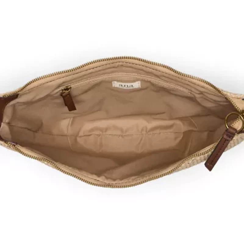 a.n.a Straw Roya Crossbody Bag