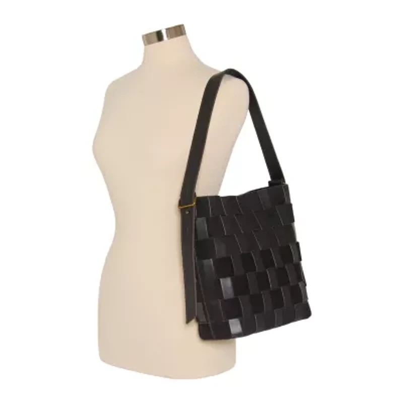 a.n.a Cynthia Woven Bucket Bag