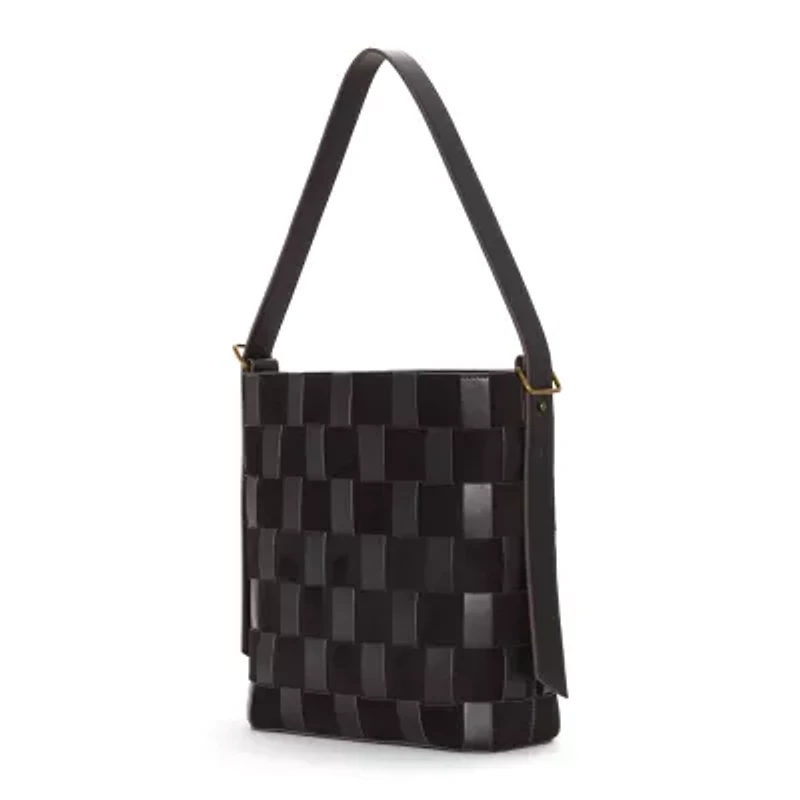 a.n.a Cynthia Woven Bucket Bag