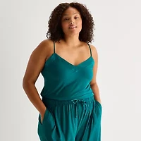 Ambrielle Womens Sleeveless 2-pc. Pajama Sets