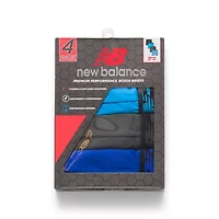 New Balance Mens 4 Pack Boxer Briefs Nb3017-4