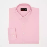 J. Ferrar Trutemp365 Chambray Mens Slim Fit Wrinkle Free Long Sleeve Dress Shirt