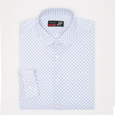 J. Ferrar Trutemp365 Mens Slim Fit Wrinkle Free Long Sleeve Dress Shirt