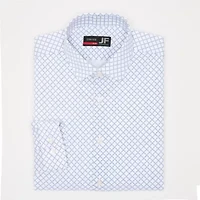 J. Ferrar Trutemp365 Mens Slim Fit Wrinkle Free Long Sleeve Dress Shirt