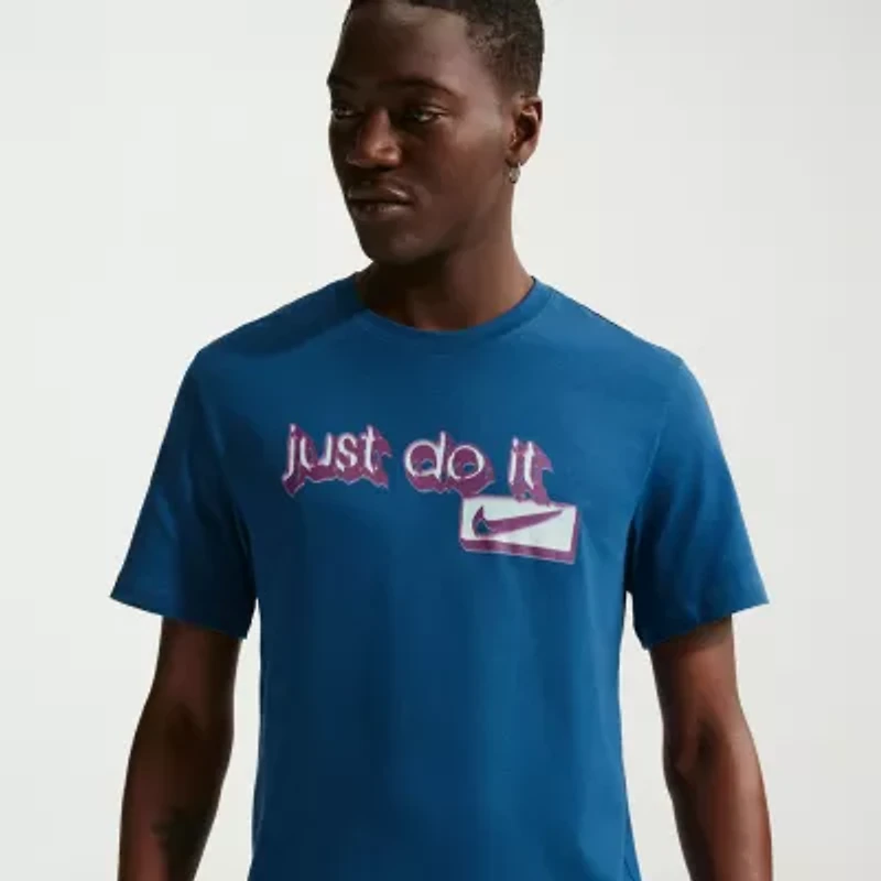 Nike Just Do It Mens Crew Neck Short Sleeve T-Shirt