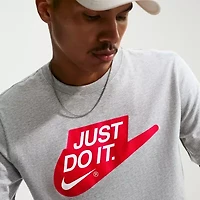 Nike Mens Crew Neck Short Sleeve Classic Fit Graphic T-Shirt