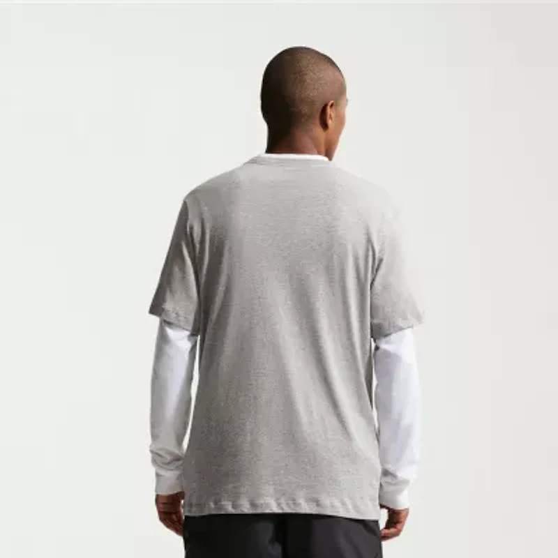 Nike Mens Crew Neck Short Sleeve Classic Fit Graphic T-Shirt