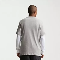 Nike Mens Crew Neck Short Sleeve Classic Fit Graphic T-Shirt