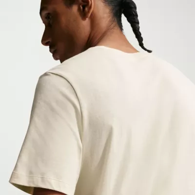 Nike Mens Crew Neck Short Sleeve Classic Fit Graphic T-Shirt