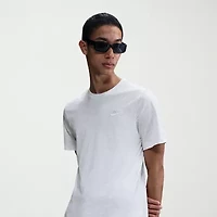 Nike Club Mens Crew Neck Short Sleeve Classic Fit Graphic T-Shirt
