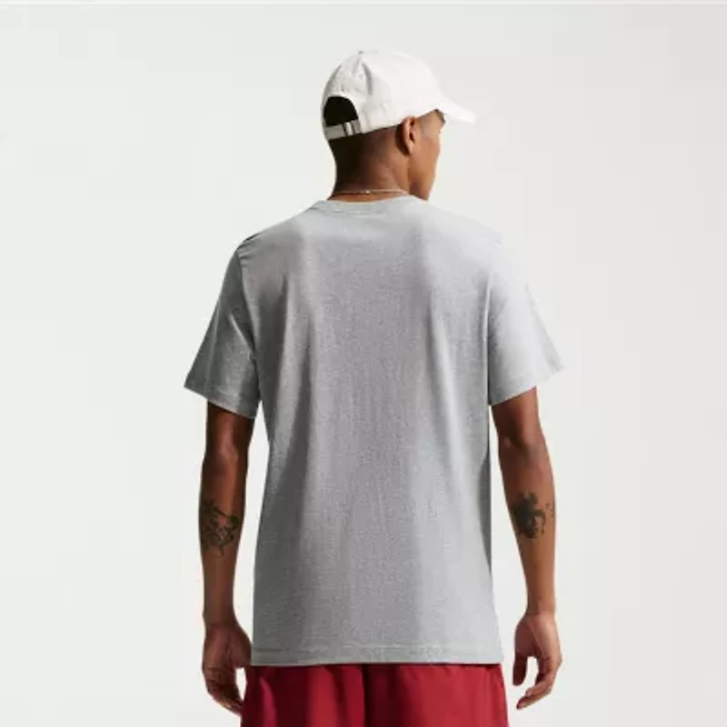 Nike Just Do It Mens Crew Neck Short Sleeve Active Big and Tall T-Shirt