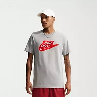 Nike Just Do It Mens Crew Neck Short Sleeve Active Big and Tall T-Shirt