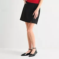by&by Womens Juniors Mid Rise Mini A-Line Skirt