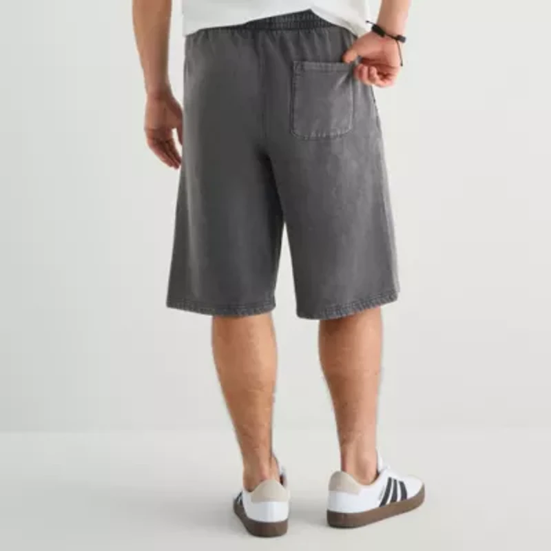 Arizona Baggy Fit Fleece Mens 12" Pull-On Short