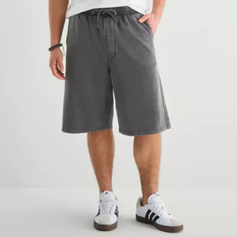 Arizona Baggy Fit Fleece Mens 12" Pull-On Short