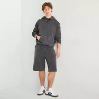 Arizona Baggy Fit Fleece Mens 12" Pull-On Short