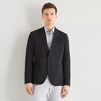 J. Ferrar 360 Stretch Knit Texture Mens Slim Fit Sport Coat