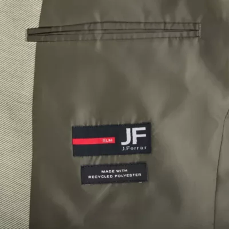 J. Ferrar 360 Stretch Knit Texture Mens Slim Fit Sport Coat