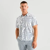 Xersion Mens Short Sleeve Polo Shirt