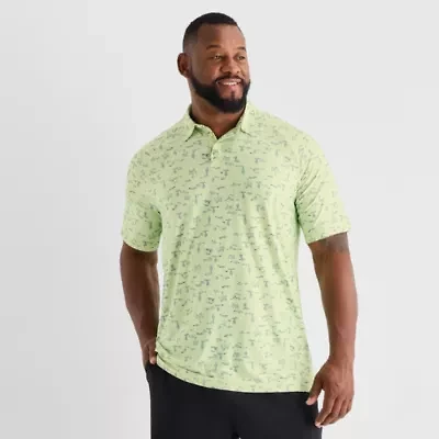 Xersion Big and Tall Mens Short Sleeve Polo Shirt