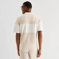 Stylus Mens Regular Fit Short Sleeve Polo Shirt