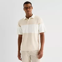Stylus Mens Regular Fit Short Sleeve Polo Shirt