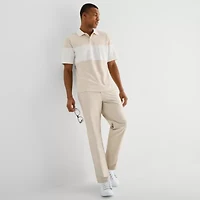 Stylus Mens Regular Fit Short Sleeve Polo Shirt