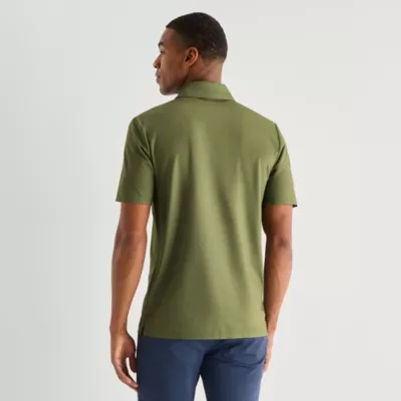 Stylus Mens Regular Fit Short Sleeve Polo Shirt