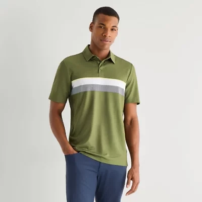 Stylus Mens Regular Fit Short Sleeve Polo Shirt