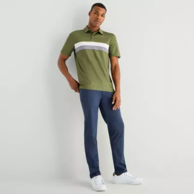 Stylus Mens Regular Fit Short Sleeve Polo Shirt