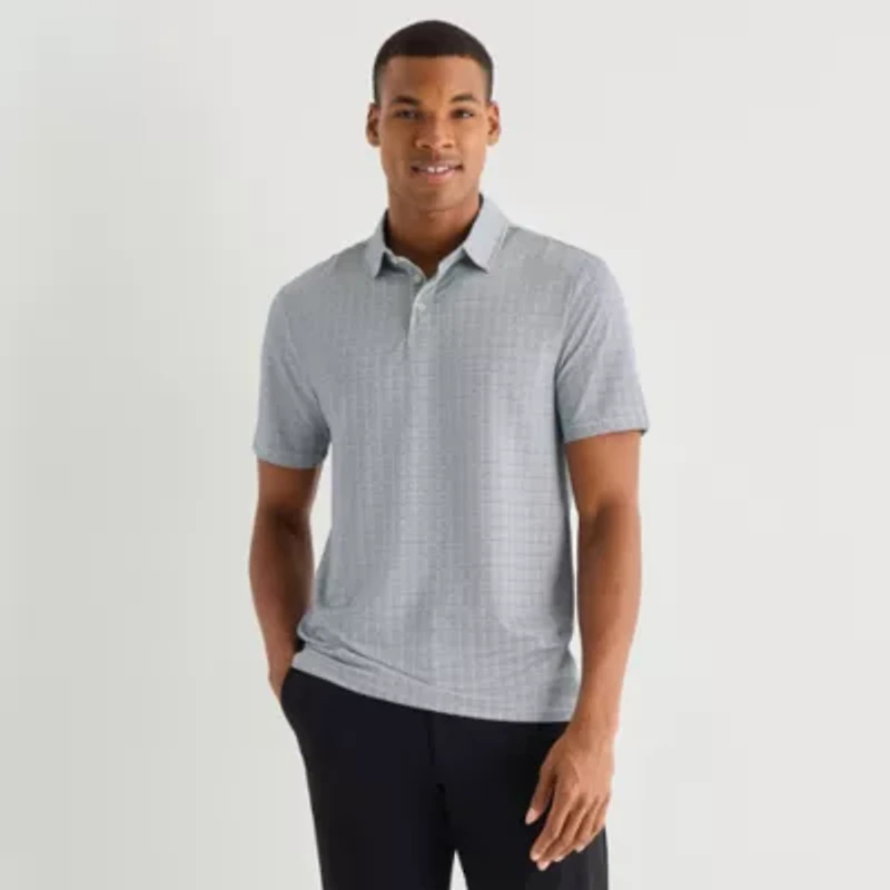 Stylus Mens Regular Fit Short Sleeve Polo Shirt