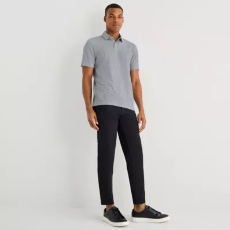 Stylus Mens Regular Fit Short Sleeve Polo Shirt