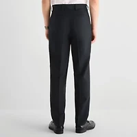 J. Ferrar Textured Mens Straight Fit Flat Front Pant