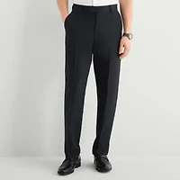 J. Ferrar Textured Mens Straight Fit Flat Front Pant